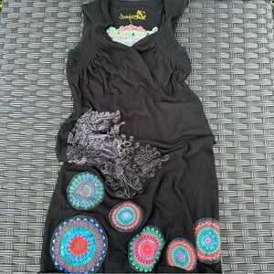 Desigual size M stretch dress mint condition